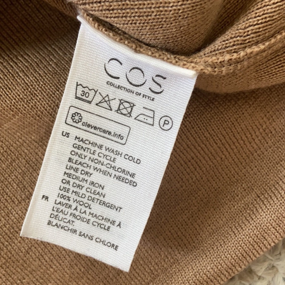 COS Wool Drawstring Jumper - Picture 5 of 6